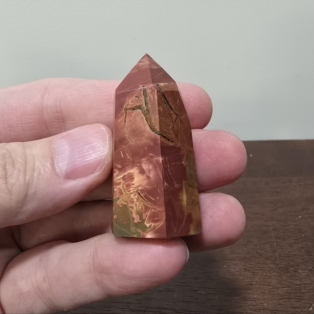 Red Creek Jasper Crystal Tower #K